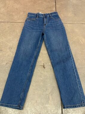 Mini Boden Kids Straight-Leg Jeans in Medium Blue